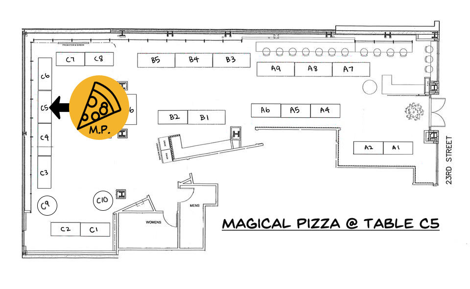 Magical Pizza Layout