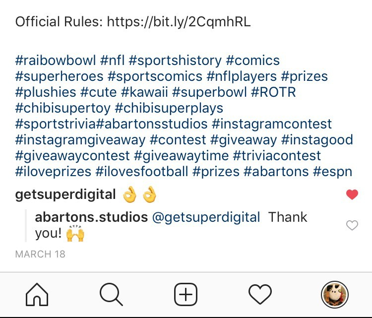Superdigital likes Rainbow Bowl Contest Post